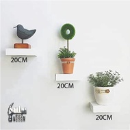 Small Size 20CM Floating Wall Shelf Minimalist Wall Display Book Arrangement Kitchen Room Decoration And Others: