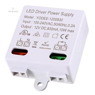 LED Transformer 12V/DC,0-10W Mini Transformer,Power Supply Drive,Electronic Transformer for 12V LED 