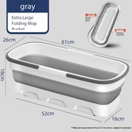 Foldable Mop Bucket Rectangular Mop Bucket Mop Wash Flat Mop Basin Large Mop Bucket Car Wash Bucket