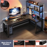 E-TIFE Meja L /Meja Komputer / Meja Gaming/ L shaped Meja Komputer / L shaped Meja Gaming