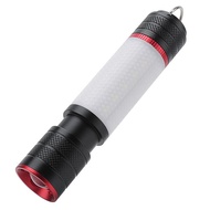 Boruit Đèn pin LED COB 6-chế độ đèn pin phóng to với móc nam châm IPX4 không thấm nước di động đèn l