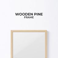 Frambie CLASSE 8R 11R A4 A3 Photo Frame | Contemporary Wooden Black White Picture Frame | Wall Frame