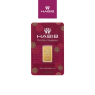 HABIB 5g 999.9 Gold Bar - Accredited by London Bullion Market Association (LBMA)
