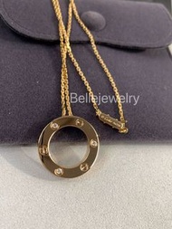 Cartier Necklace 卡地亞三鑽大餅頸鏈 卡地亞Love系列頸鏈