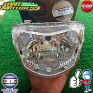 HEADLAMP REFLECTOR FRONT LAMP WIN BRAND MIO J MIO GT F1 113 115 CC 54P EMPTY ORIGINAL WIN BRAND
