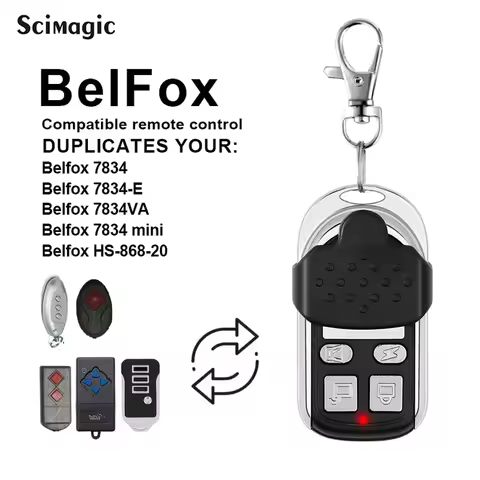Clone Belfox 7834 7834-E 7834VA 7834 Mini HS-868-20 Garage Door Remote Control 868mhz Belfox 868 Gat