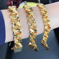 Emas bangkok rantai tangan Benson cop 916