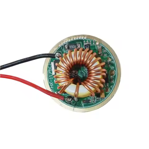 32mm 5 Modes High Power LED Driver Input DC 7-15V Output DC6V 4-4.8A Used with MTG XHP70 6V LED Ligh