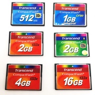 【Lowest Price】Transcend CompactFlash CF Card Memory Card 512MB/ 1GB/ 2GB/4GB Industrial Memory Slr C