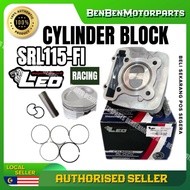 SRL115FI CYLINDER BLOCK RACING 57MM 58MM 60MM 63MM 65MM LEO FOR YAMAHA LAGENDA 115 FUEL INJECTION SR