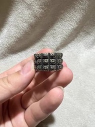 💎官方認證商戶💎Superb   Chrome hearts 克羅心952銀  三排小十字花戒指 全套禮盒包裝