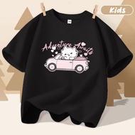 New 2-14y Big Children T-shirt Baby Tees Kids Boys Girls Korean Short Sleeve Unisex Clothes Loose To
