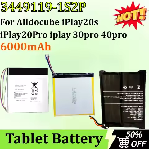 For Alldocube iPlay 20S 30 40 Iwork10 Pro Book13 i9 418175-2S2P 2960116-1S2P 3449119-1s2p i1305 i15-