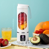 600ML Portable Juicer Mini Juicer Hand Blender Cordless Fruit Blender Electric Juicer Ice Crusher US