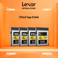 CFexpress Type B Lexar GOLD Memory Card 128GB-512GB 1750MB/s PCIe NVMe Supports Pro Camera