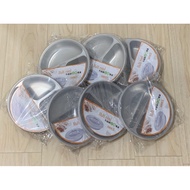 Lightweight Stainless Steel Three-Compartment Lunch Box ️ Special For Camping Picnic Specification: 