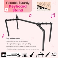 Premium Folding Digital Piano Stand Keyboard Stand Synthesizer Rack Project Studio DJ Coffin T-Stand