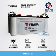 [ Installation Provided ] N120 115F51 Yuasa Conventional (Wet) 21 Plates Lorry Battery / Machine / Bateri Lori