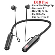 Tai phone bluetooth 5.2 Bass-Tress cực ấm D01 - Tai phone thể thao có hỗ trợ thẻ nhớ 32GB (HÀNG NHẬP