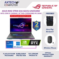 Asus ROG Strix G16 G614J-UN3548W 16'' FHD+ 165Hz Gaming Laptop ( i5-13450HX, 16GB, 1TB SSD, RTX4050 