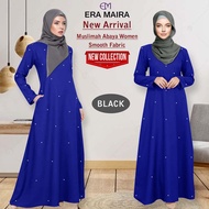 Jubah muslimah (S-3XL) Jubah abaya Dress muslimah Abaya Dress Berpocket women - STARLETZ – ERA ISHA