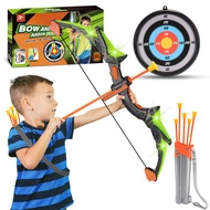 Kids Toys for 3-8 Year Old Cool Toys LED Flash Bow and Arrow Set Outdoor Toys for 3 4 5 6 7 8 Year O