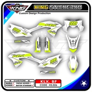 KAWASAKI Variation Striping Sticker KLX BF, G, SEkawasaki - KLX BF, G, SE Accessories Striping Stick