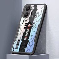 Acrylic Phone Casing For Xiao Mi POCO X8 Pro Max POCO X7 X6 X5 Pro 5G Case With Patterns Luxury Ultr