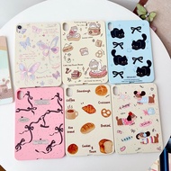 For iPad mini 7 A17 Pro 2025 Cartoon Skin-friendly Thin TPU Cover Mini 1 2 3 4 5 6 8.3'' 7.9'' Shock