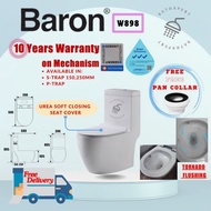 [NEW ARRIVAL} >>>Baron W898 Tornado Flushing Toilet Bowl With Geberit Flushing System >> Installatio
