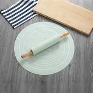Kitchen Food Grade Baking Silicone Noodle Pad Rolling Dough Stick Baking Set Dumpling Noodle Flour N