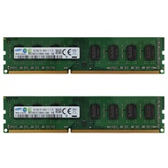 Samsung RAM DDR3 16GB (2X8GB) 1866MHz หน่วยความจำเดสก์ท็อป240Pin DIMM 8GB PC3-14900U 1.5V โมดูลหน่วยความจำ RAM DDR3