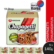Nongshim Chapagetti Chajangmyun (5 packs) 炸酱方便面 [HALAL]
