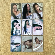 YG Blackpink JISOO — me flower solo photocard pc beret album official photobook red black tag lp kit