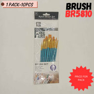 Set Berus Nylon / Nylon brush set / professional color paint brush set brush art supplies