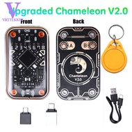 Chameleon Ultra V2.0 RFID Smart Chip Reader Smart Card Emulator+CUID Keychain 125Khz 13.56Mhz Card D