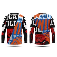 Tinishop - Chicago Bulls Long Sleeve T-Shirt | Chicago Bulls Cool Full Print T-Shirt