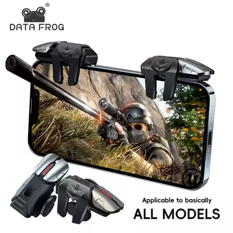 DATA FROG G21 Six Fingers L1 R1 Shooting Trigger Buttons Universal Game Controller For Android iOS M