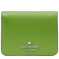 Kate Spade Madison Saffiano Leather Small Bifold Wallet in Turtle Green kc581