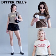[BITTER CELLS] HEIDI CHECK RINGER T-SHIRTS_3 colors / 100% authentic KR product / fast shipping