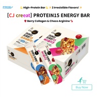 [CJ Creeat] Protein15 Energy Bar 50gx12P/Cereal Bar | Protein Snack | Healthy Energy Snack