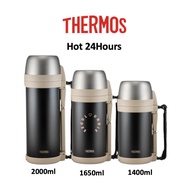 THERMOS Large Capacity Double Cup Thermos 2000ml, 1650ml, 1400ml, Stainless Tumbler, Water Bottle, 