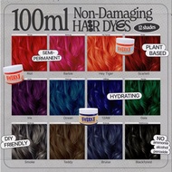 [Qwerky] Non-Damaging Semi-Permanent Plant-Based Conditioning Hair Dye Colour 100ml
