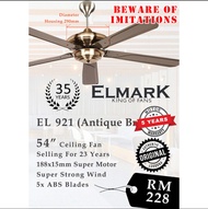 Ceiling Fan Elmark EL921 54" | 遥控风扇