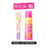DAZZLE ME X SmileyWorld Setting Spray Prime+ Set + Anti-Pollution & Primer Set Solekan
