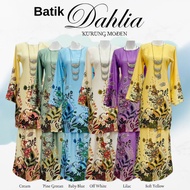 [NEW COLOURS] BATIK DAHLIA - Sedondon Baju Batik ● Kurung Moden ● Kemeja Lengan Panjang ● Batik Mala