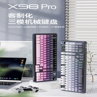 Attack Shark X98Pro Three-Mode RGB Wireless Keyboard Side Engraved with Screen Bluetooth Customized 