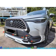 TOYOTA COROLLA CROSS 2021 2022 FORMULAS ABS BODYKIT SKIRTING WITH PAINT