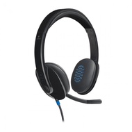 LOGITECH H540 USB COMPUTER HEADSET WITH NOISE-CANCELLING, HIGH-DEFINITION SOUND AND ON-EAR CONTROLS