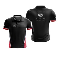 GAMEPLANE - Men's Clothing Adult WangkiPOLO T-Shirt Jersey CADILLAC Black F1 2026 Custom Full Print